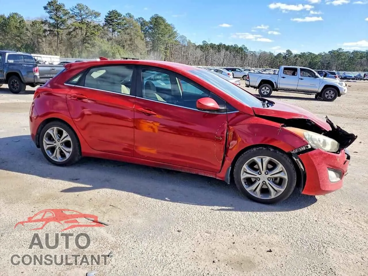 2013 HYUNDAI ELANTRA Damaged VIN KMHD35LE5DU084324 – dashboard
