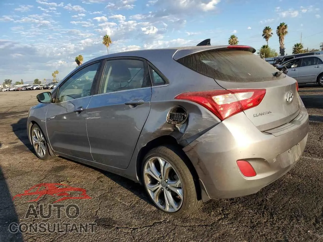 2013 HYUNDAI ELANTRA Damaged VIN KMHD35LE7DU105318 – rear exterior