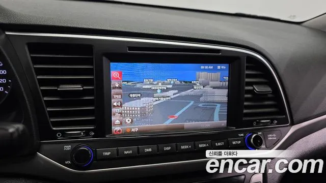 2017 Hyundai Avante AD 1.6 GDI Value Plus Sold VIN KMHD641DBHU418384 – dashboard