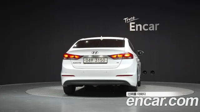 2018 Hyundai Avante AD 1.6 GDI Value Plus Sold VIN KMHD641DBJU434765 – trunk area