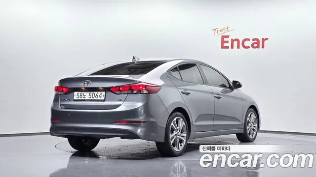 2018 Hyundai Avante AD 1.6 GDI Value Plus Sold VIN KMHD641DBJU557258 – trunk area