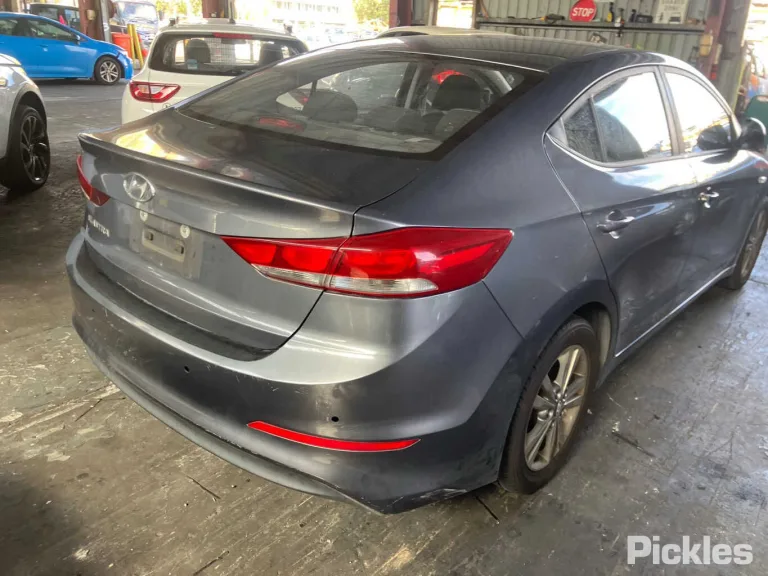 2016 Hyundai Elantra Damaged VIN KMHD841FMHU071046 – engine bay