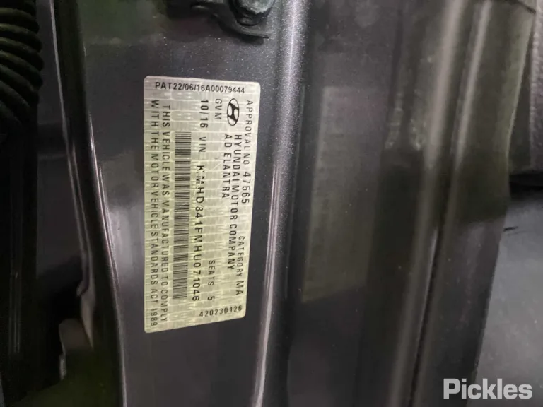 2016 Hyundai Elantra Damaged VIN KMHD841FMHU071046 – photo 11