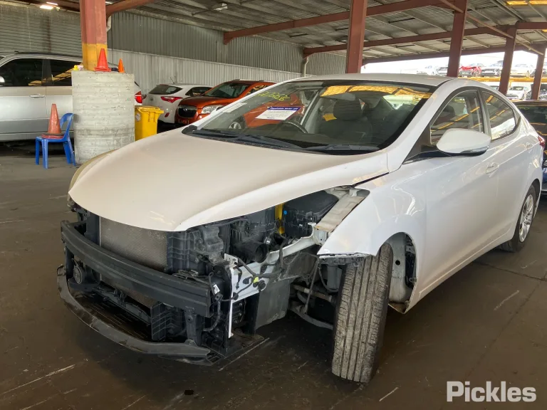 2014 Hyundai Elantra Damaged VIN KMHDH41EMFU397316 – photo 22