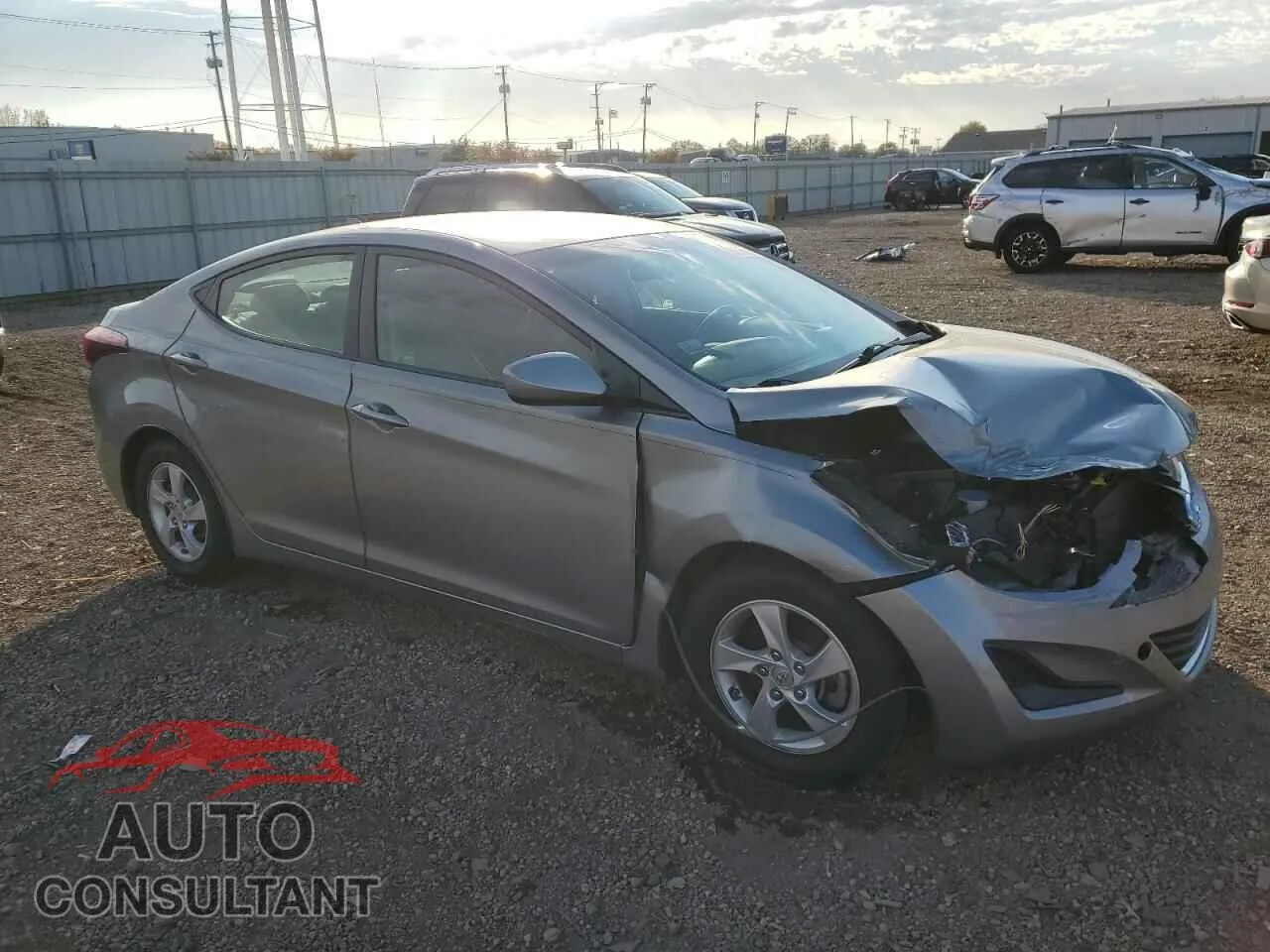 2015 HYUNDAI ELANTRA Damaged VIN KMHDH4AE6FU225676 – dashboard