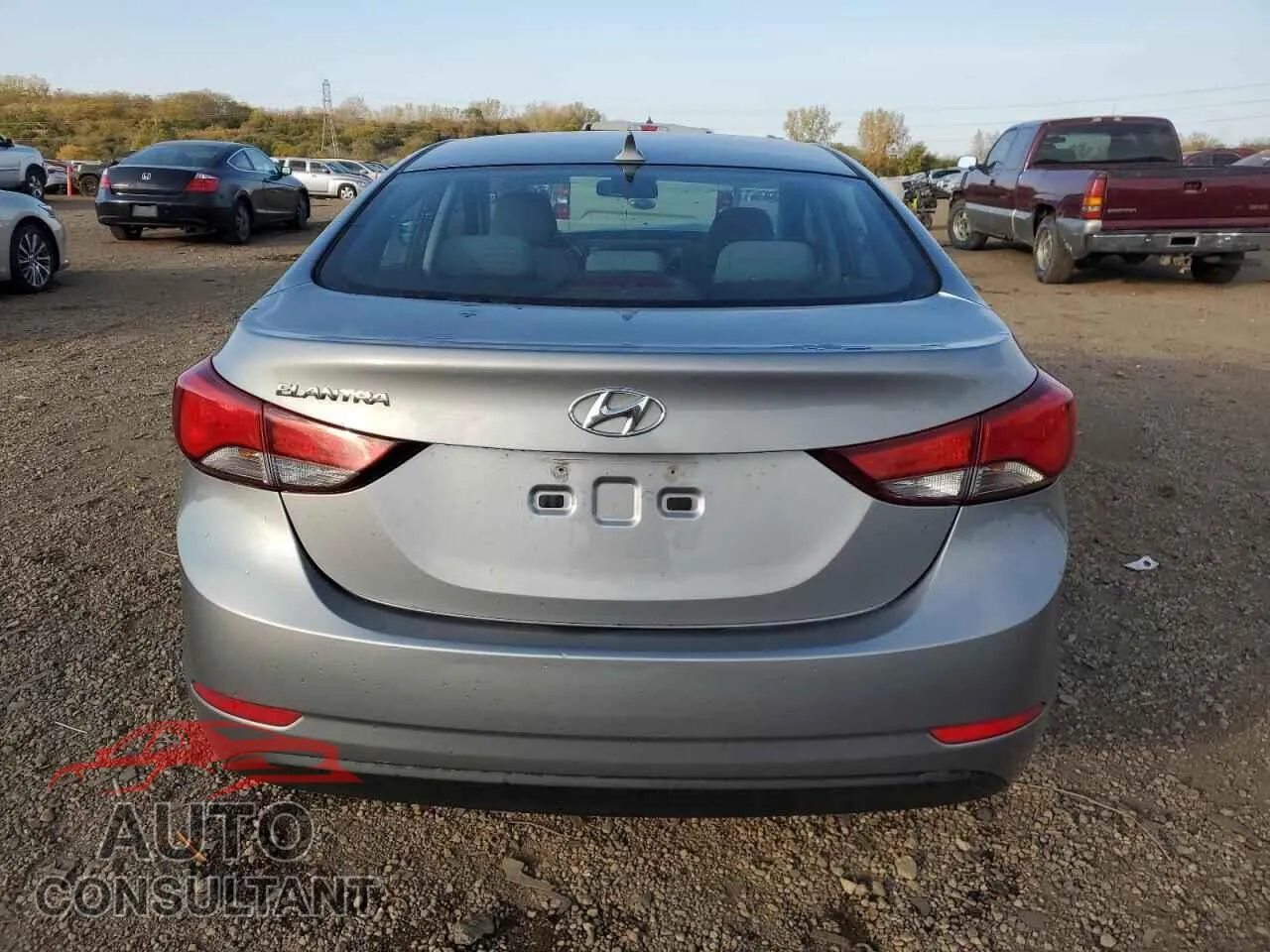 2015 HYUNDAI ELANTRA Damaged VIN KMHDH4AE6FU225676 – engine bay