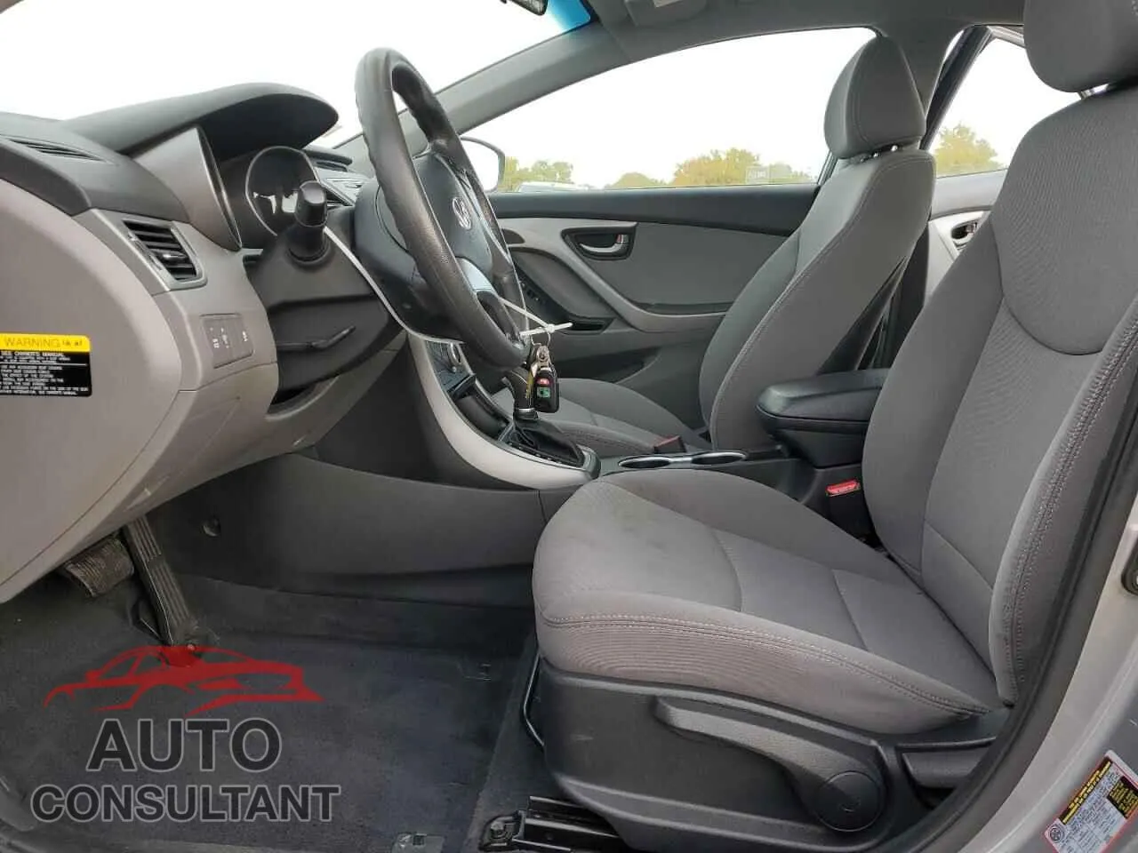 2015 HYUNDAI ELANTRA Damaged VIN KMHDH4AE6FU225676 – exterior detail