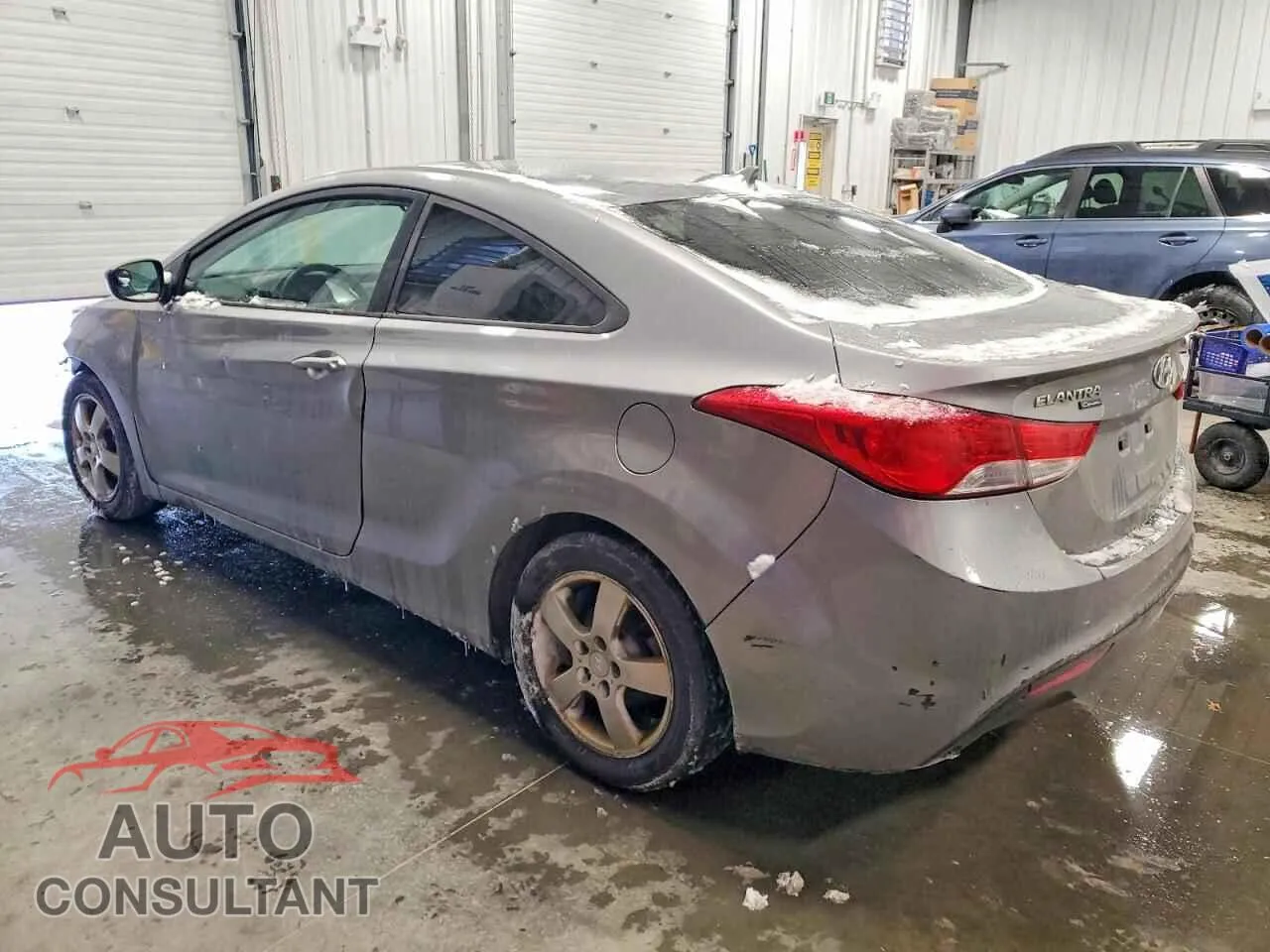 2013 HYUNDAI ELANTRA Damaged VIN KMHDH6AE6DU021422 – rear exterior