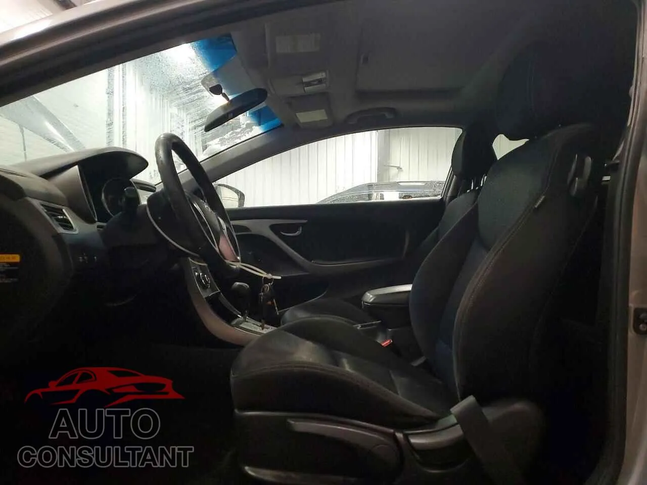 2013 HYUNDAI ELANTRA Damaged VIN KMHDH6AE6DU021422 – exterior detail