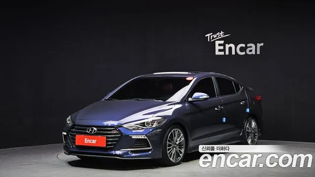 2017 Hyundai Avante AD 1.6 Turbo Sport VIN KMHDR41BGHU337800