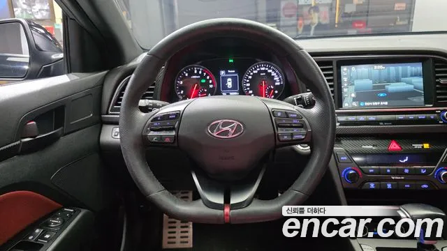 2018 Hyundai Avante AD 1.6 Turbo Sport Sold VIN KMHDR41BGJU517956 – engine bay