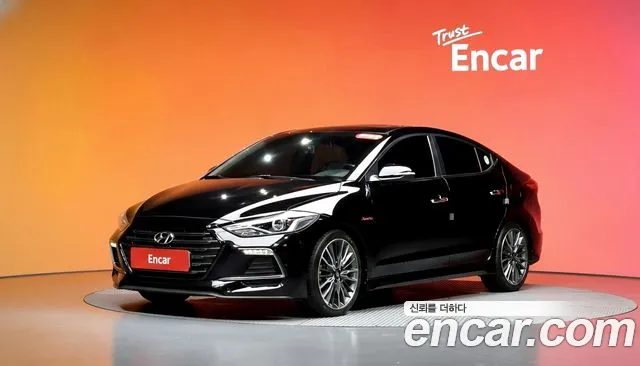 2018 Hyundai Avante Ad 1.6 Turbo Sport Sold VIN KMHDR41BGJU549818 – front exterior
