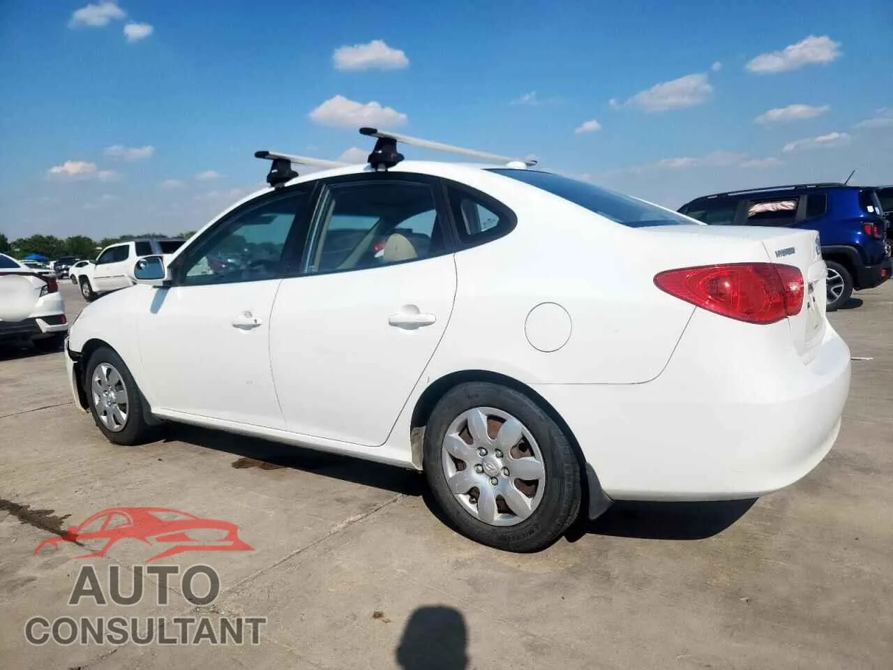 2008 HYUNDAI ELANTRA Damaged VIN KMHDU46DX8U298886 – rear exterior