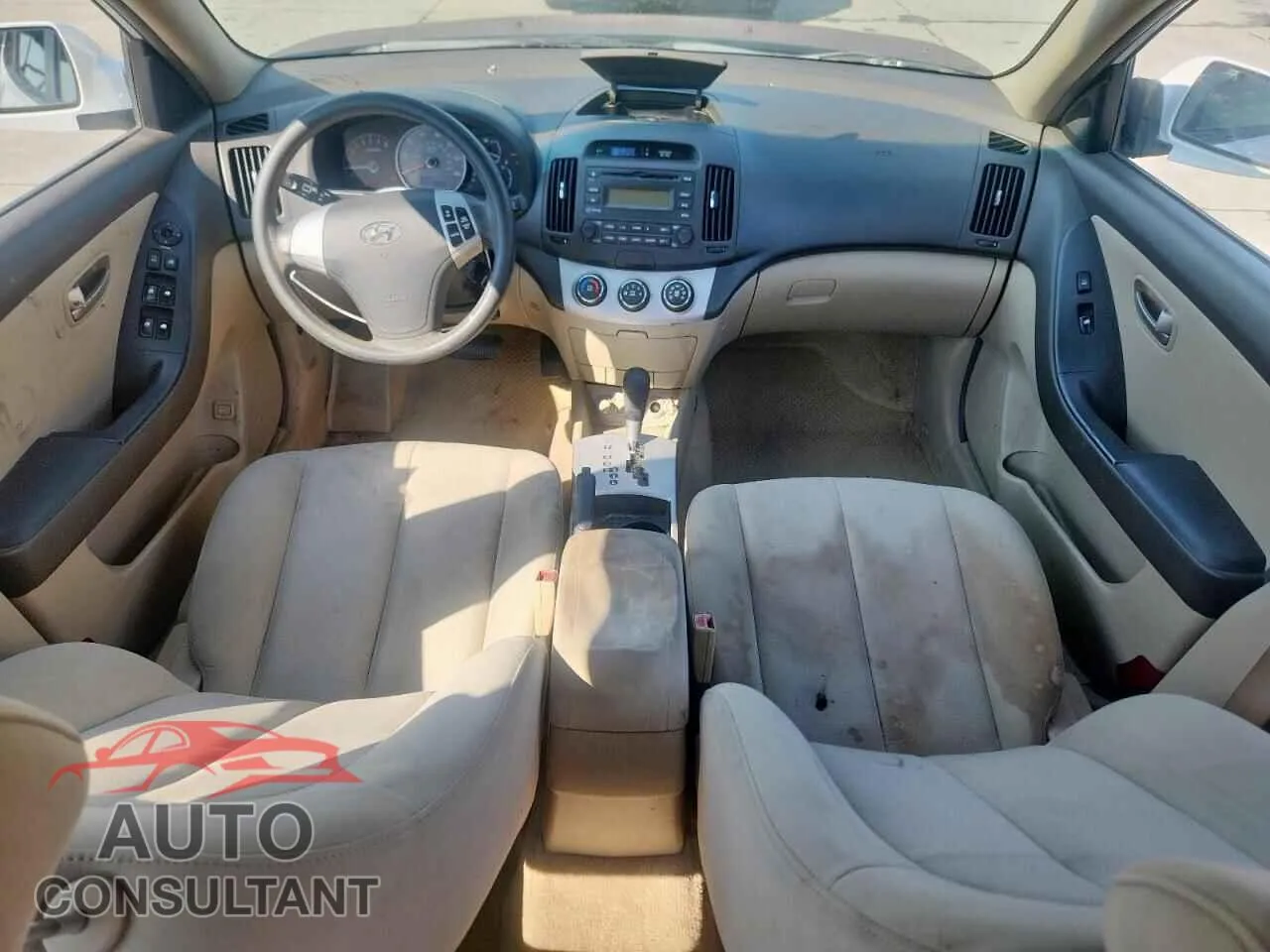 2008 HYUNDAI ELANTRA Damaged VIN KMHDU46DX8U298886 – undercarriage