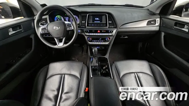 2018 Hyundai Sonata New Rise Hybrid Smart Sold VIN KMHE2413BJA074480 – side profile