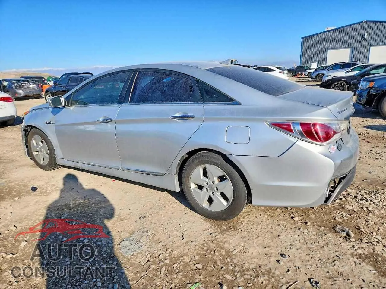 2012 HYUNDAI SONATA Damaged VIN KMHEC4A49CA026208 – rear exterior
