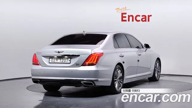2018 Genesis Eq900 3.3 T-Gdi Awd Sold VIN KMHG141ADJU038991 – front exterior