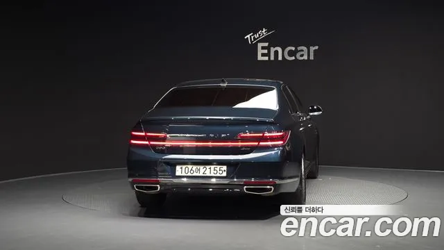 2021 Genesis G90 3.3 T AWD Sold VIN KMHG141ADMU089670 – engine bay
