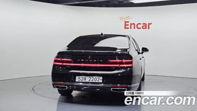 2019 Genesis G90 3.8 Sold VIN KMHG141DBKU056050 – rear exterior
