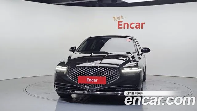 2019 Genesis G90 3.8 Sold VIN KMHG141DBKU056050 – engine bay