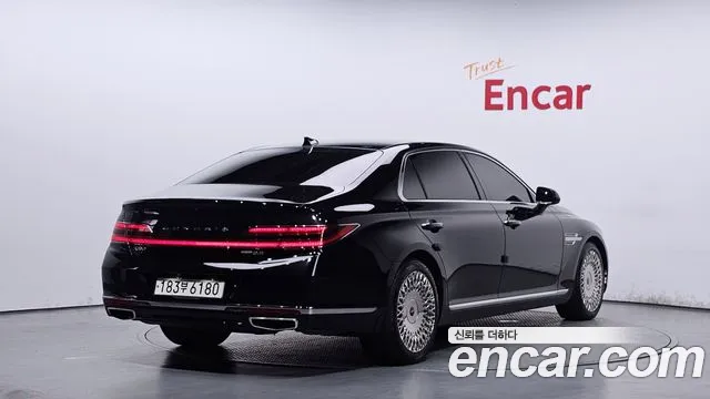 2019 Genesis G90 3.8 Sold VIN KMHG141DBKU056798 – side profile