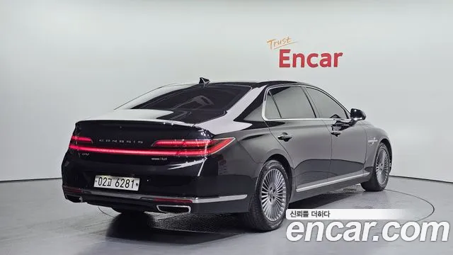 2019 Genesis G90 3.8 AWD Sold VIN KMHG141DDKU062466 – trunk area