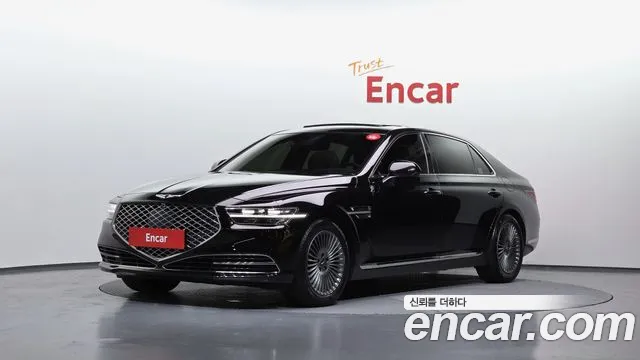 2019 Genesis G90 3.8 AWD Sold VIN KMHG141DDKU075261 – trunk area