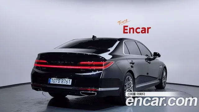 2021 Genesis G90 3.3 T AWD Sold VIN KMHG241ADMU089470 – trunk area