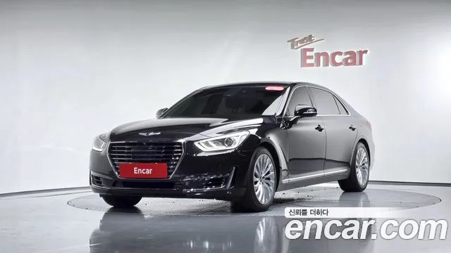2018 Genesis EQ900 3.8 GDI AWD Sold VIN KMHG241DDJU044253 – rear exterior 2018 Genesis EQ900 3.8 GDI AWD Sold VIN KMHG241DDJU044253 – rear exterior