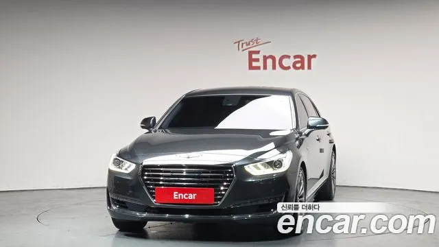 2018 Genesis EQ900 3.8 GDI AWD Sold VIN KMHG241DDJU049913 – undercarriage