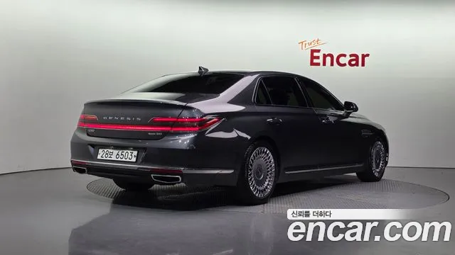 2019 Genesis G90 3.8 AWD Sold VIN KMHG241DDKU063789 – odometer reading