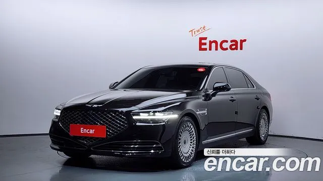 2019 Genesis G90 3.8 AWD Sold VIN KMHG241DDKU067393 – trunk area