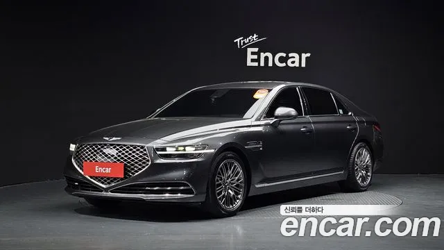 2021 Genesis G90 3.8 AWD Sold VIN KMHG241DDMU093110 – rear exterior