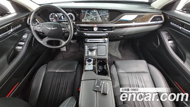 2021 Genesis G90 3.8 AWD Sold VIN KMHG241DDMU094217 – engine bay