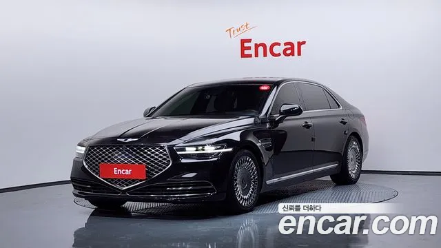 2019 Genesis G90 3.3 T AWD Sold VIN KMHG341ADKU066855 – rear exterior
