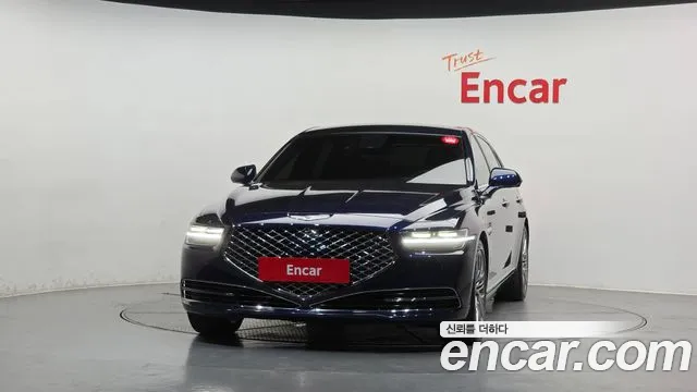 2021 Genesis G90 3.8 AWD Sold VIN KMHG341DDMU089427 – engine bay