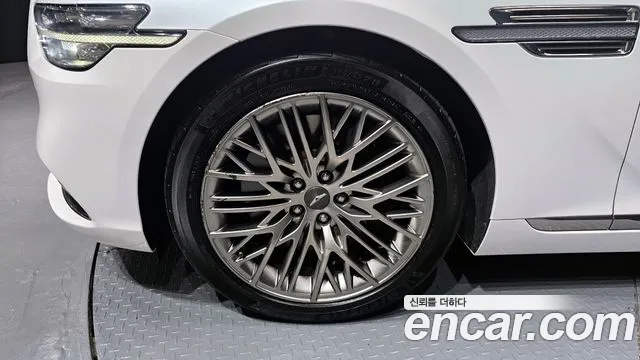2021 Genesis G90 5.0 Awd Sold VIN KMHG341HDMU093213 – front exterior