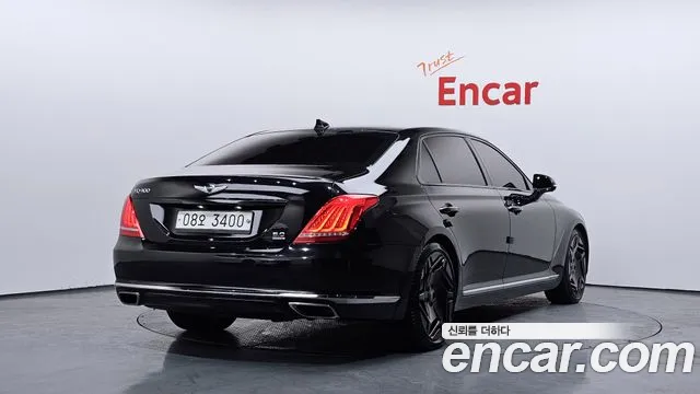 2018 Genesis EQ900 5.0 GDI AWD Sold VIN KMHG541HDJU035542 – undercarriage