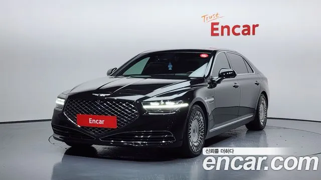 2019 Genesis G90 5.0 AWD Sold VIN KMHG541HDKU067335 – trunk area 2019 Genesis G90 5.0 AWD Sold VIN KMHG541HDKU067335 – trunk area