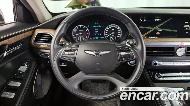 2019 Genesis G90 5.0 AWD Sold VIN KMHG541HDKU069848 – front exterior 2019 Genesis G90 5.0 AWD Sold VIN KMHG541HDKU069848 – front exterior