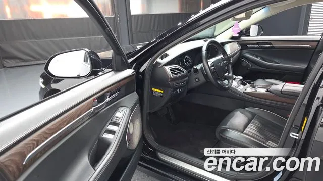2019 Genesis G90 5.0 AWD Sold VIN KMHG541HDKU075027 – rear exterior