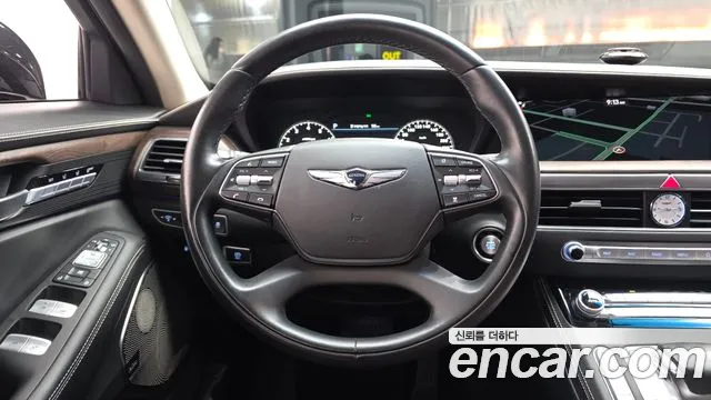 2019 Genesis G90 5.0 AWD Sold VIN KMHG541HDKU075027 – side profile