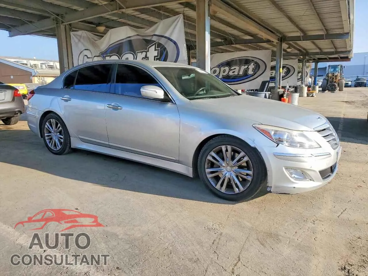 2013 HYUNDAI GENESIS Damaged VIN KMHGC4DD5DU224580 – dashboard