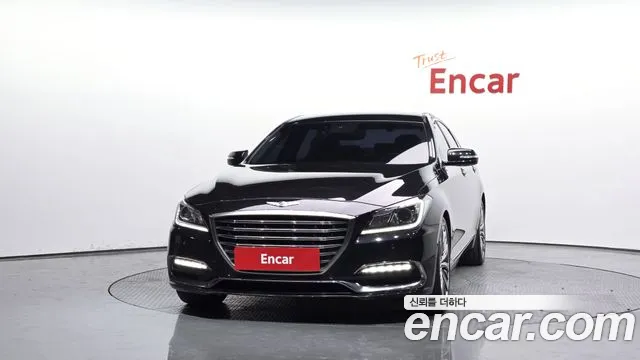 2018 Genesis G80 2.2D AWD Sold VIN KMHGL412DJU289658 – engine bay