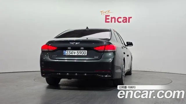 2019 Genesis G80 2.2D AWD Sold VIN KMHGL412DKU336167 – trunk area