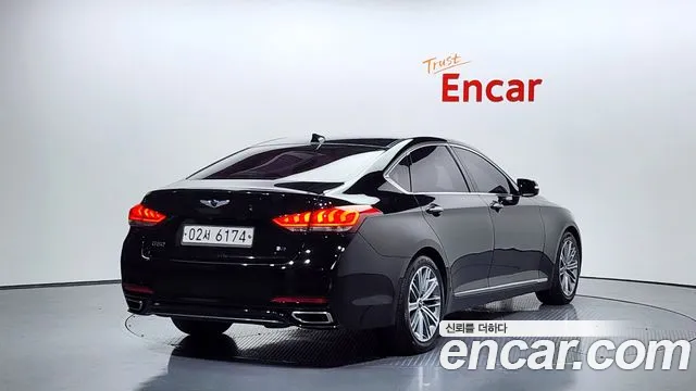 2017 Genesis G80 3.3 GDI Sold VIN KMHGL41DBHU224140 – side profile