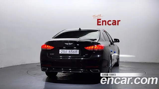 2018 Genesis G80 3.3 GDI Sold VIN KMHGL41DBJU255470 – trunk area