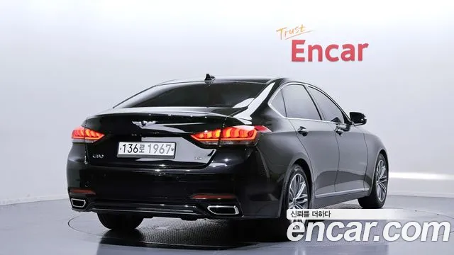 2018 Genesis G80 3.3 GDI Sold VIN KMHGL41DBJU265939 – engine bay