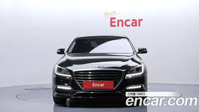 2018 Genesis G80 3.3 GDI Sold VIN KMHGL41DBJU265939 – trunk area