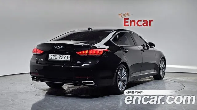 2018 Genesis G80 3.3 GDI Sold VIN KMHGL41DBJU270832 – trunk area